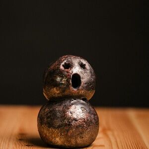 RAKU Fired Ceramic “Ghost”